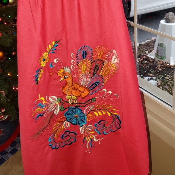 Embroidered dresses, relaxed, maternity, beach, - Picture 5 of 5